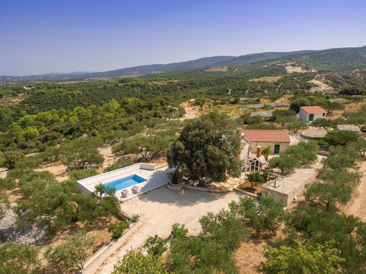 Villa Dubrava Tranquil Retreat Nestled In An Olive Grove For Serene Escapes Пучишча Экстерьер фото